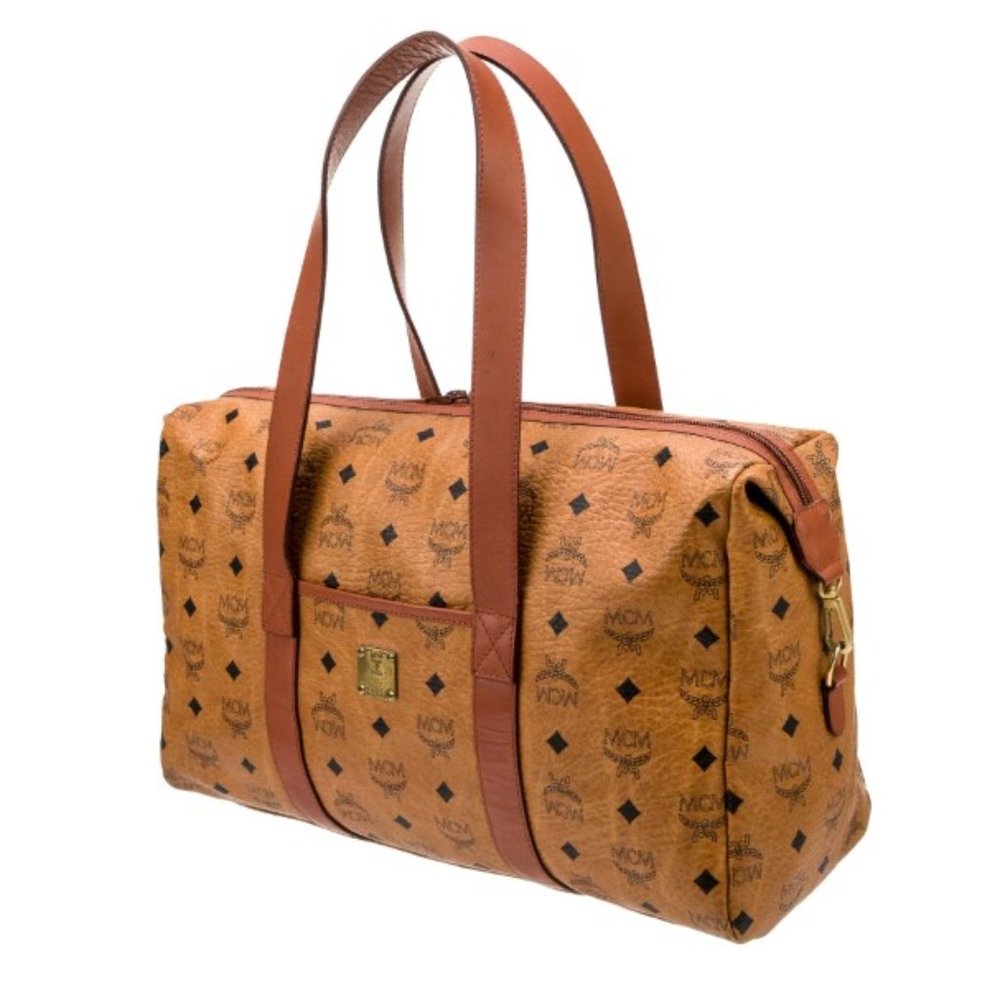 MCM Golf Collection Visetos Tote **RARE** - Picture 2 of 9